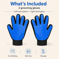 NVNAN Pet Hair Removal Glove for Dogs & Cats, 2-Pack