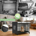 COSHNIBI Dog Crate Cover, Waterproof & Windproof 42-Inch Dog Cage Cover with Plush Lining,Suitable for Small Metal Dog C
