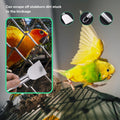 7-Piece Set Bird Cage Cleaner,Small Animal cage Cleaning Tool Wooden and Stainless Steel Cleaning Brush Long Handle Clea