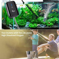 AQQA Aquarium Air Pump Battery Powered USB Rechargeable Aerator Oxygen Pump