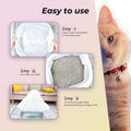 20 Count Jumbo Cat litter Box Liners, 46" x 19" Extra Large Heavy Duty Litter Pan Liner Bags with Drawstring for Pet Cat
