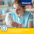 Vitakraft Cage Liners for Birds - For Parrot, Parakeet, Conure, and Cockatiel Cages White 20" X 18" 7 Count, Premium Absorbent Liner