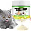 Cat Probiotic Powder with Prebiotics - 5 Billion CFU & 12 Strains to Treat Diarrhea, Vomiting, Digestive Support & Immunity Health