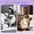 QHZ Bitter Apple Spray for Cats, Natural Bitter No Chew Training Spray for Cats & Dogs, Indoor & Outdoor Pet Deterrent to Stop Scratching, Chewing & Biting on Couch, Curtains, Plants, 150ml