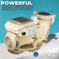 XtremepowerUS SuperFlow Variable Speed High-Flo Pool Pump In-Ground Swimming Pool Energy Efficient 230V, 1-1/2” & 2” Ada