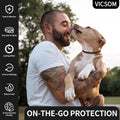 VICSOM Flea Collar for Dogs, Flea and Tick Prevention for Dogs, 4 Pack