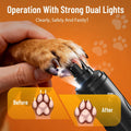 Electric Dog Nail Grinder: Upgraded 5-Speed Quiet Dog Nail Trimmer-Safe Painless Nail File for Claw Trimming & Grooming 