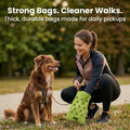 Pogi's Poop Bags – Large, Leak-Proof Dog Waste Bags for Yard or Home Use, Fresh Scent (Single Roll, 500-Count)