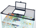 Magnetic Fish Tank Mesh Lid with Feeding Window, 39"x19"