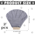 2 Pcs Sugar Glider Bonding Mitt, Calming Sleeping Glove, Bite Proof Animal Handling Gloves, Hedgehog Accessories Calming