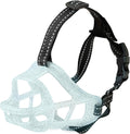 Dog Muzzle, Basket Muzzle for Small Medium Large Dogs, Lightweight Breathable Cage Mouth Cover Prevents Biting & Chewing