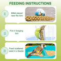 MEILLEURE 2LB Spray Millet Bird Treat for Parakeets, Natural Sun-Dried Birds Millet Spray for Parrots, Finches, Cockatiel, Budgie & Hamster, Bird Food Bulk