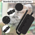 Bearded Dragon Leash and Harness Set, Bearded Dragon Accessories(Include Chest Pack, Lizard Leash), Bearded Dragon Decor
