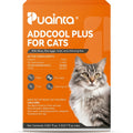 PUAINTA Addcool Plus Flea and Tick Prevention for Cats & Kittens, Professional Topical Treatment, 3 Monthly Doses, Fast-Acting Waterproof Cat Flea Drops