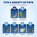 Prevue Pet Products Small Animal Travel Carrier Hamster, Bird - Blue