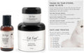 Eye Envy Cat Tear Stain Remover Starter Kit. Gentle, Natural, Safe. Contains: Stain Solution, Applicator Pads, and Stain