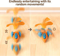 Migipaws cat Toy, Automatic Interactive Migicar Toy Like a Mouse, Intelligent Programme, Rechargeable Kitten Toy