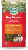 Oxbow Hay Topper, Rabbit & Guinea Pig Treats, Hay Mixer, Garden Blend, 2 oz