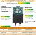 hygger Aquarium Heater with Intelligent Temperature Controller, 300W for 40-80 Gallon Submersible Fish Tank Heater with 