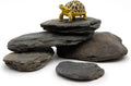 Aquarium Stone Natural Slate Stream Turtle Tank Rocks 3-7 inches Fish Rock for Aquarium Aquascaping Shrimp Tanks Amphibi