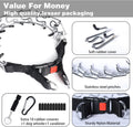 Dog Prong Collar, Walking Training Collar for Small Medium Large Dogs with Quick Release Buckle, Adjustable Pinch Collar