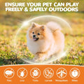 Flea and Tick Prevention for Dogs Chewables - Natural Dog Flea and Tick Treatment Chewable - Oral Flea Supplement for Do