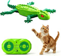 Remote Control Wall Climbing Gecko Toy for Cats,Wall Crawler Gecko Cat Toy