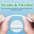 VinTS 120PCS Cotton Dog Ear Cleaning Swabs,Gourd-Shaped Swabs for Dogs&Cats