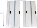 H2Pro Glass Canopy 2Piece Set for Marineland 55 Gallon Aquarium Fish Tank (Each Piece Measure 23 x 11.46 x 0.16in)