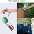Colorday Handheld Dog Treat Dispenser Built-in Clicker & Treat Pouch, Hand Feeder for Puppy Training Walking Hiking Trav