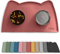 OHMO Cat Food Mat, Silicone Pet Feeding Mat, 18x9.8