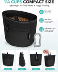 1¼-Cup Magnetic Closures Dog Training Treat Pouch with Clip
