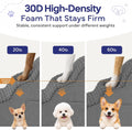 Dog Stairs for Large Dogs, Extra Wide 20" Dog Ramp for Bed
