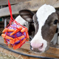Tirifer Carrot Feeder Ball Toy for Horse, Goat, Sheep - Stress Relief, Stable & Paddock