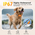 KJKZO Dog Bark Collar for Large Medium Small Dogs, Effective No-Bark Collar, Smart Barking Collar, 2026 Upgraded Bark Collar with 7 Sensitivity, 3 Modes, Waterproof, Carrot Orange