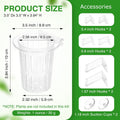 Borlech New Upgraded Large Aquarium Plant Holder with 1.57-inch Extension Hooks and Suction Cups for Fish Tank Aquaponic