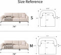 Calming Dog Couch Bed Mats with Neck and Head Support, Fluffy Plush Pet Sofa Cover for Small Medium Dogs and Cats, Non-S