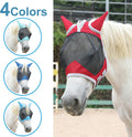 Horse Fly Mask with Ears, Breathable Fine Mesh