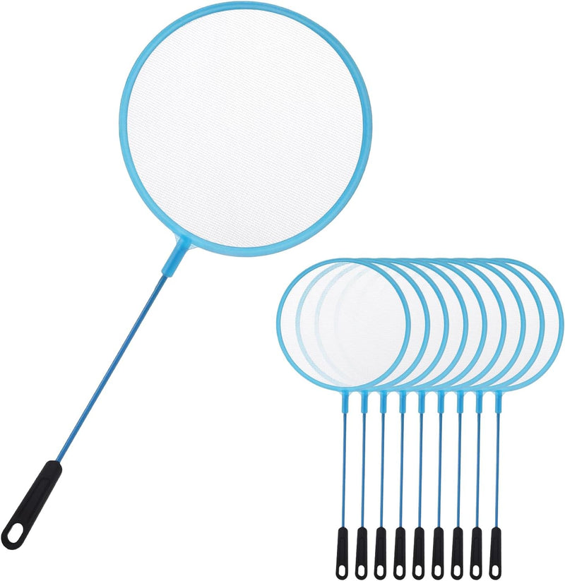 10 Pcs Aquarium Fish Tank Nets, Skimmer Net Fishing Nets Lightweight Tub Accessories Handheld Ultra Fine Mesh Net Outdoo