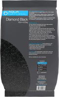 Aqua Natural Aquarium Substrate, Diamond Black Fine Gravel, 10lb