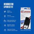 Penn-Plax Cascade 300 Power Filter Replacement Bio Sponge, 2 Pack, Black
