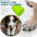 3 Pieces Portable Outdoor Shower for Dogs, Bottle Attachment Outdoor Water Sprayer Accessory, Works with Most Plastic Water or Soda Bottles from 16 oz to 2 Liters (Sky Blue, Light Green, Orange)