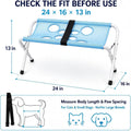 Dog Grooming Hammock with Stand, Pet Sling for Cats and Small Dogs