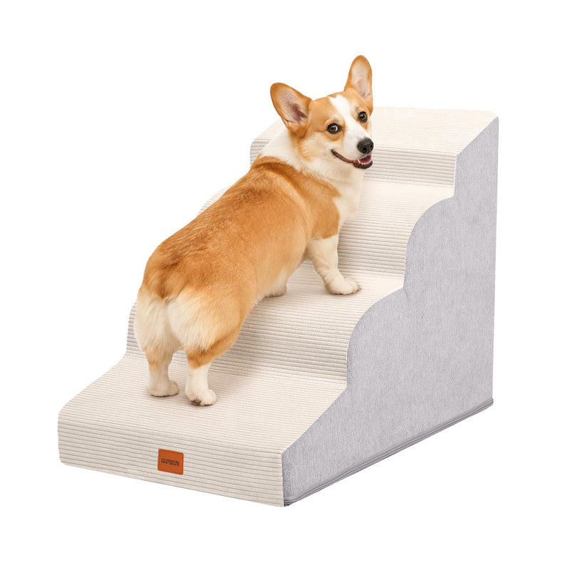 NAPWAYS Dog Stairs for Small Dogs and Cats, 19.7