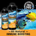 MICROBE-LIFT Herbtana Fish Medicine, Immune Booster and Parasite Treatment for Aquarium Fish Health, Ich Treatment, Use 