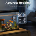Aquarium Thermometer, Smart Digital Fish Tank Thermometer