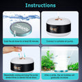 hygger Aquarium Air Stone 2 Inch 2 Pack, Fish Tank Bubbler Stone, Air Bubble Aerator Oxygen Diffuser, Air Pump Accessori