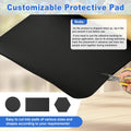 48 x 24 Inch Aquarium Self Leveling Mat, 6mm Thick DIY Neoprene Pad