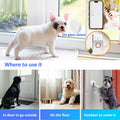 YisTech WiFi Dog Door Bell for Potty Training to Go Outside, Smart Doggie Door Bell for Dog, Wireless Doggy Doorbell with Phone App