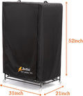 Large Bird Cage Cover Black Good Night Blackout Birdcage Cover